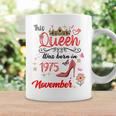 1975年11月 誕生日 この女王は1975年11月に生まれました コーヒーマグ ギフトのアイデア