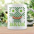 Bruh Green Face Eggs And Bacon Ham 朝食 聖パトリックズ コーヒーマグ ギフトのアイデア