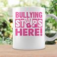 Bullyingtop Here ピンクシャツデー コーヒーマグ ギフトのアイデア