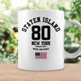 Cooltaten Island New York City Illustration Fashiontyle 長袖tシャツ コーヒーマグ ギフトのアイデア