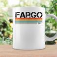 Fargo City レトロ ヴィンテージ ストライプ ギフトとお土産 コーヒーマグ ギフトのアイデア