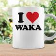 I Heart Waka ファーストネーム I Love パーソナライズ コーヒーマグ ギフトのアイデア