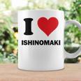 I Heart 石巻ジャパンラブ 日本のお土産品 コーヒーマグ ギフトのアイデア