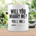 Will You Marry Me Wedding おもしろプロポーズ コーヒーマグ ギフトのアイデア