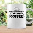 オーストラリアのルールフットボールはコーヒーから始まる コーヒーマグ ギフトのアイデア
