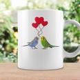 セキセイインコ、面白い鳥、楽しい、セキセイインコ コーヒーマグ ギフトのアイデア