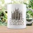 ドゥオーモ・ディ・ミラノ大聖堂のイラスト コーヒーマグ ギフトのアイデア