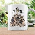 パグがいっぱい I'm Ok パグ好き。 コーヒーマグ ギフトのアイデア