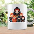 マトリョーシカ ロシア人形 入れ子人形 マトリョーシカ 長袖tシャツ コーヒーマグ ギフトのアイデア
