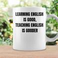 ヴィンテージの退職英語教師、面白い英語教師 コーヒーマグ ギフトのアイデア