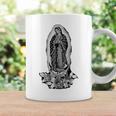 聖母デグアダルーペ サンマリア バックプリント クリスチャン コーヒーマグ ギフトのアイデア