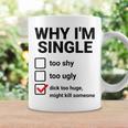 面白い皮肉な大人のユーモアの独身パーティーなぜ私は独身なのか コーヒーマグ ギフトのアイデア