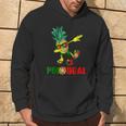 Bandera De Portugal Dabbing Piña Portugal Fútbol Portugal Sudadera Estilo de vida
