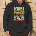 Idée Cadeau Dentiste Pour Collègue Et Collègue Sweat à capuche Lifestyle