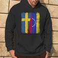 Sueciaenezuela Media Banderauecaenezolana Jersey Sudadera Estilo de vida