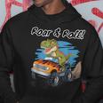 Roar & Roll Dinosaure Monster Truck Sweat à capuche Cadeaux drôles