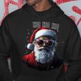 Sarkastischer Cooler Weihnachtsmann Mitonnenbrille Undchnee Weihnachten Kapuzenpullover Lustige Geschenke