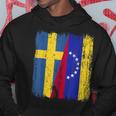 Sueciaenezuela Media Banderauecaenezolana Jersey Sudadera Regalos divertidos