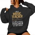 Cool Music Teacher Art For Men Women School Orchestra Coach Women's Hoodie Cool Music Teacher Art For Men Women School Orchestra Coach Women's Hoodie