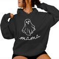 Mama Ghost Boo One Spooky Mama First Halloween Birthday Boy Women Hoodie