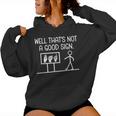 Well That's Not A Good Sign Sarcastic Asl Women Hoodie