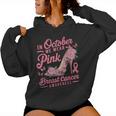 We Wear Pink October Shoes Breast Cancer Awareness Women Hoodie We Wear Pink October Shoes Breast Cancer Awareness Women Hoodie