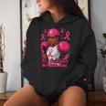 African American In October We Wear Pink Breast Cancer Women Hoodie Gifts for Her