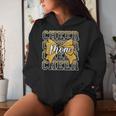 Cheer Mom Mama Bow Sport Cheerleader Cheerleading Yellow Women Hoodie Gifts for Her