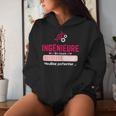 Future Ingénieure Étudiante Fille En Cours Cadeau Ingenieur Sweat à capuche femme Cadeaux pour elle