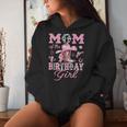 Mom Of The Birthday Girl Pink Cowgirl Western Rodeo Women Hoodie Gifts for Her
