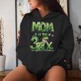 Mom Of The Three Rex Birthday Boy Dinosaur Family Matching Women Hoodie Gifts for Her