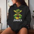 Proud Jamaican Afro Black Woman Jamaica Flag Women Hoodie Gifts for Her