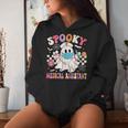 Spooky Medical Assistant Halloween Groovy Med Assistant Women Hoodie Gifts for Her