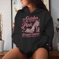 We Wear Pink October Shoes Breast Cancer Awareness Women Hoodie Gifts for Her We Wear Pink October Shoes Breast Cancer Awareness Women Hoodie Gifts for Her