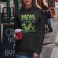 Mom Of The Three Rex Birthday Boy Dinosaur Family Matching Women Hoodie Personalized Gifts