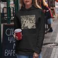 Overstimulated Mama Duck Farm Animal Homeschool Mom Life Women Hoodie Funny Gifts