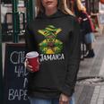 Proud Jamaican Afro Black Woman Jamaica Flag Women Hoodie Personalized Gifts
