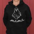 Mama Ghost Boo One Spooky Mama First Halloween Birthday Boy Women Hoodie