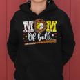 Mom Of Both Game Day Baseball Softball Mother's Day 2025 Women Hoodie Mom Of Both Game Day Baseball Softball Mother's Day 2025 Women Hoodie