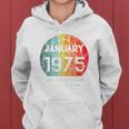 1975年1月以来絶対に素晴らしい男性と女性の誕生日。 レディースパーカー