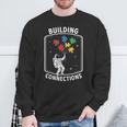 Building Connection Astronaut Autism スウェットシャツ 高齢者への贈り物
