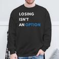 Champion Mindset Losing Isn’T An Option Motivationalta 長袖tシャツ スウェットシャツ 高齢者への贈り物