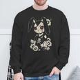 Creepy Bunny Rabbit Japanese Kawaii Manga Horror Goth Sweatshirt Gifts for Old Men
