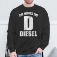 Diesels Mechanic For D He Wants The Diesels 長袖tシャツ スウェットシャツ 高齢者への贈り物