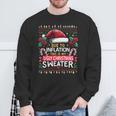 Due To Inflation Ugly Christmas Sweaters Christmas Sweatshirt Gifts for Old Men
