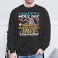 Happy Mole Day On 23Rd October Chemistry Science Lover Sweatshirt Gifts for Old Men