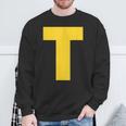 LetterGroup Costume Pretend Halloween Costume Sweatshirt Gifts for Old Men