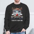 Merry Jeepmas Ugly Light Reindeer Christmas Sweatshirt Gifts for Old Men Merry Jeepmas Ugly Light Reindeer Christmas Sweatshirt Gifts for Old Men