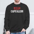 Politicsocialismo Libertario Anticapitalismo Capitalista Camisa de entrenamiento Regalos para ancianos