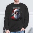 Sarkastischer Cooler Weihnachtsmann Mitonnenbrille Undchnee Weihnachten Sweatshirt Geschenke für alte Männer